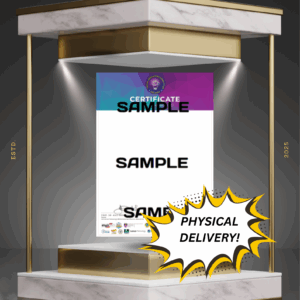 Printed Certificate – Group (All Names - Physical Delivery)
