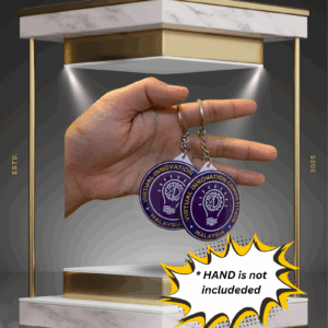 Mirror KeyChain With Logo - Virtual Innovation Competition